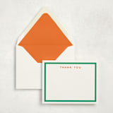 "Thanks a Bunch! (set of 10)" - Stationery Set in Bright by Minted