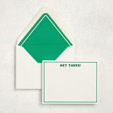 "Modern Greetings (set of 10)" - Stationery Set in Colorful by Minted
