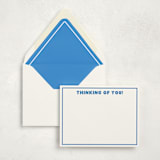 "Modern Greetings (set of 10)" - Stationery Set in Colorful by Minted