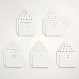 "Let's Toast! (set of 10)" - Stationery Set in Colorful by Baumbirdy