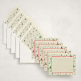 "Après Ski (set of 10)" - Stationery Set in Balsam by Jen Ramsey