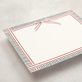 "Wrapped with a Bow (set of 10)" - Stationery Set in Pine by Chris Griffith