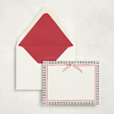 "Wrapped with a Bow (set of 10)" - Stationery Set in Pine by Chris Griffith