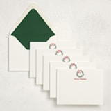"Season's Greetings (set of 10)" - Stationery Set in Cheer by Petra Kern