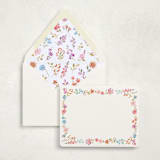 "Everlasting Romance (set of 10)" - Stationery Set in Meadow by Petra Kern