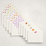 "Farmer's Market Fresh" - Stationery Set in Multi by Claudia Orengo