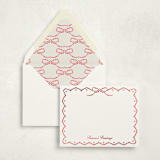 "Eloise (set of 10)" - Stationery Set in Cardinal by Kelly Watkins