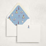 "Nutcracker Notes (set of 10)" - Stationery Set in Multi by Sarah Knight