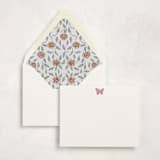 "dancing in the garden (set of 10)" - Stationery Set in Rose by Grae