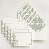 "Marshland (set of 10)" - Stationery Set in Marsh by Oscar and Emma - Karly Depew