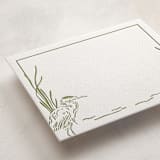 "Marshland (set of 10)" - Stationery Set in Marsh by Oscar and Emma - Karly Depew