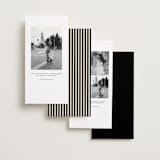 "Elongated" - Save the Dates in Ink by Ekko Studio - Back of Card Options