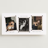 "Vintage Album" - Save the Dates in Snow by Tamara Hilje - Front