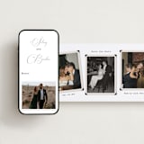 "Vintage Album" - Save the Dates in Snow by Tamara Hilje - FREE Wedding Website