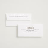 "Vintage Album" - Save the Dates in Snow by Tamara Hilje - FREE Recipient Addressing