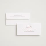 "Poem" - Save the Dates in Strawberry by Olivia Kanaley Inman - FREE Recipient Addressing