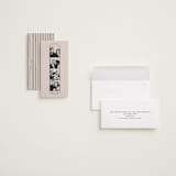"Photo Booth" - Save the Dates in Sand by Chelsea Petaja - Assembled