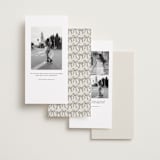 "Film" - Save the Dates in Vanilla by Tamara Hilje - Back of Card Options