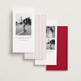 "Together" - Save the Dates in Berry by Inkblot Design - Back of Card Options