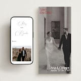 "Together" - Save the Dates in Berry by Inkblot Design - FREE Wedding Website