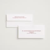 "Together" - Save the Dates in Berry by Inkblot Design - FREE Recipient Addressing