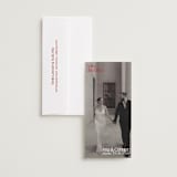 "Together" - Save the Dates in Berry by Inkblot Design - Save the Date with Envelope