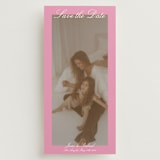 "Color Frame" - Save the Dates in Peony by Baumbirdy - Front
