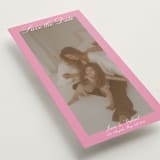 "Color Frame" - Save the Dates in Peony by Baumbirdy - Detail