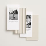"Vintage Vibe" - Save the Dates in Champagne by Cleghorn Creative - Back of Card Options