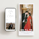 "Malibu Dreams" - Save the Dates in Linen by Ashley Cuccio - FREE Wedding Website