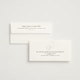 "Mirin" - Save the Dates in Linen by Kate Ahn - FREE Recipient Addressing