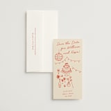 "Party On!" - Save the Dates in Sangria Spark by Zove Ahhh - Save the Date with Envelope