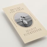 "Ethan" - Save the Dates in Buttercream by Angela Garrick - Detail