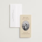 "Ethan" - Save the Dates in Buttercream by Angela Garrick - Save the Date with Envelope