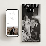 "classic timeless" - Save the Dates in Snow by Maja Cunningham - FREE Wedding Website