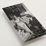 "classic timeless" - Save the Dates in Snow by Maja Cunningham - Detail