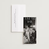 "classic timeless" - Save the Dates in Snow by Maja Cunningham - Save the Date with Envelope