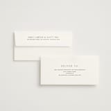 "In Love" - Save the Dates in Linen by Vanessa Doyle - FREE Recipient Addressing