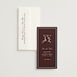 "Aperitif" - Save the Dates in Fig by Megan Davis - Save the Date with Envelope