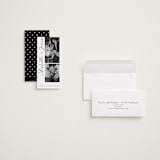 "ink pen" - Save the Dates in Onyx by Sarah Curry - Assembled