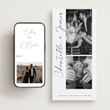"ink pen" - Save the Dates in Onyx by Sarah Curry - FREE Wedding Website
