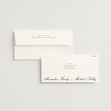 "Finely" - Save the Dates in Ink by Ani Somi - Save the Date with Envelope