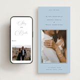 "Tarte Tatin" - Save the Dates in Sky by Blustery August - FREE Wedding Website