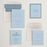 "Tarte Tatin" - Save the Dates in Sky by Blustery August - Matching Invitation Suite