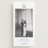 "Patterned florals" - Save the Dates in Powder by Creo Study - Front