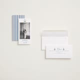 "Patterned florals" - Save the Dates in Powder by Creo Study - Assembled