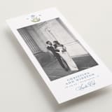 "Patterned florals" - Save the Dates in Powder by Creo Study - Detail