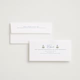 "Patterned florals" - Save the Dates in Powder by Creo Study - FREE Recipient Addressing