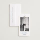 "Patterned florals" - Save the Dates in Powder by Creo Study - Save the Date with Envelope