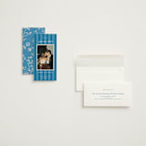 "The Emma" - Save the Dates in Cerulean by Kristie Kern - Assembled